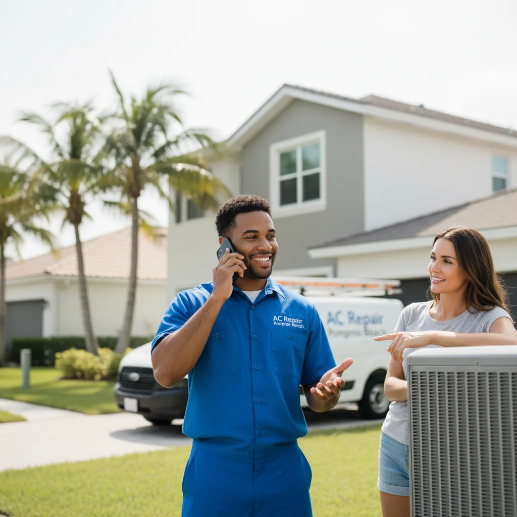 AC Repair Pompano Beach customer support in Luther